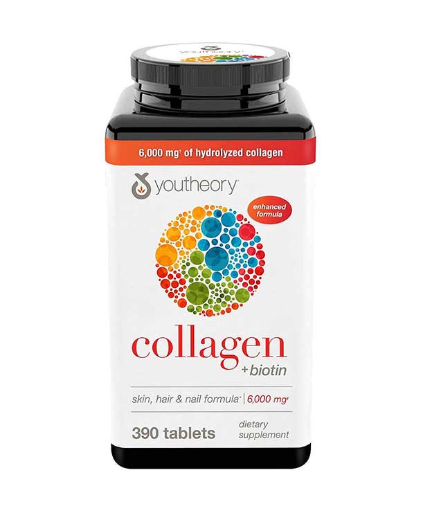collagen-youtheory-front قرص کلاژن یوتئوری جوانساز پوست، مو و ناخن