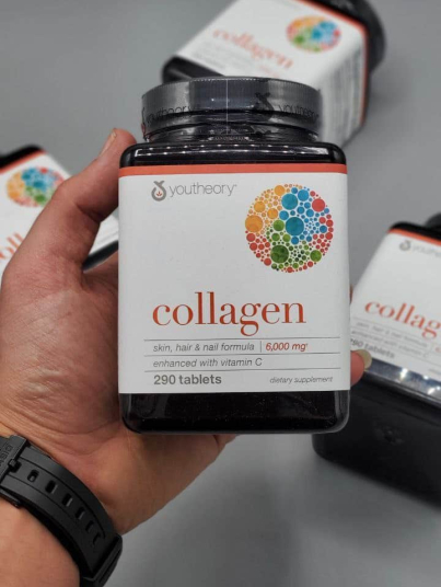 قرص کلاژن یوتئوری جوانساز پوست، مو و ناخن